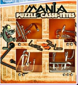 Eureka 473201 Puzzle Metal Set 4 Unidades