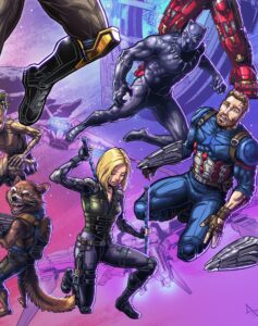 Javier Tejera Poster "Epic Thanos"