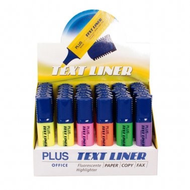 Plus Office Rotulador Fluo. Text Liner surt.